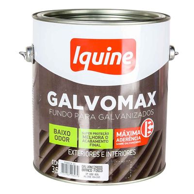 FUNDO GALVANIZADO GALVOMAX IQUINE PARA METAL E MADEIRA 3,6 L