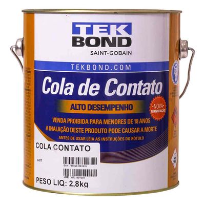 COLA DE CONTATO TEKBOND 2,8KG